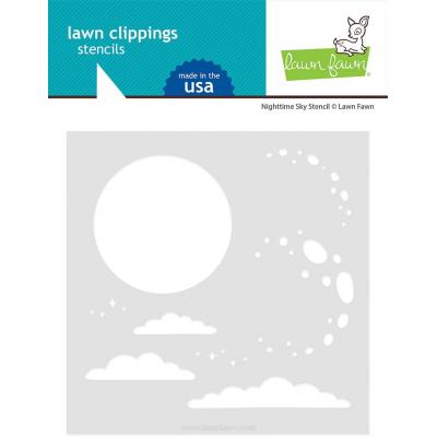 Lawn Fawn Stencil - Nighttime Sky